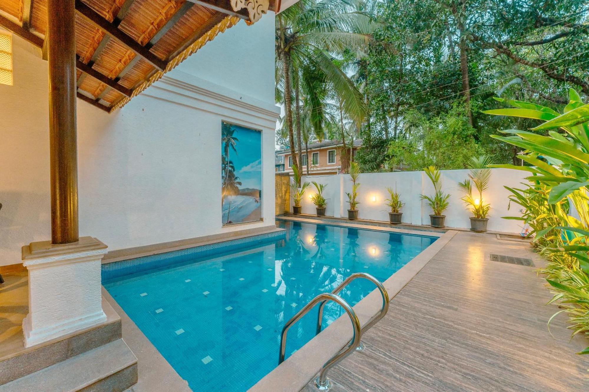 Villa Shambhala Luxury Villa With Private Pool Close To Anjuna Vagator Verla Eksteriør billede