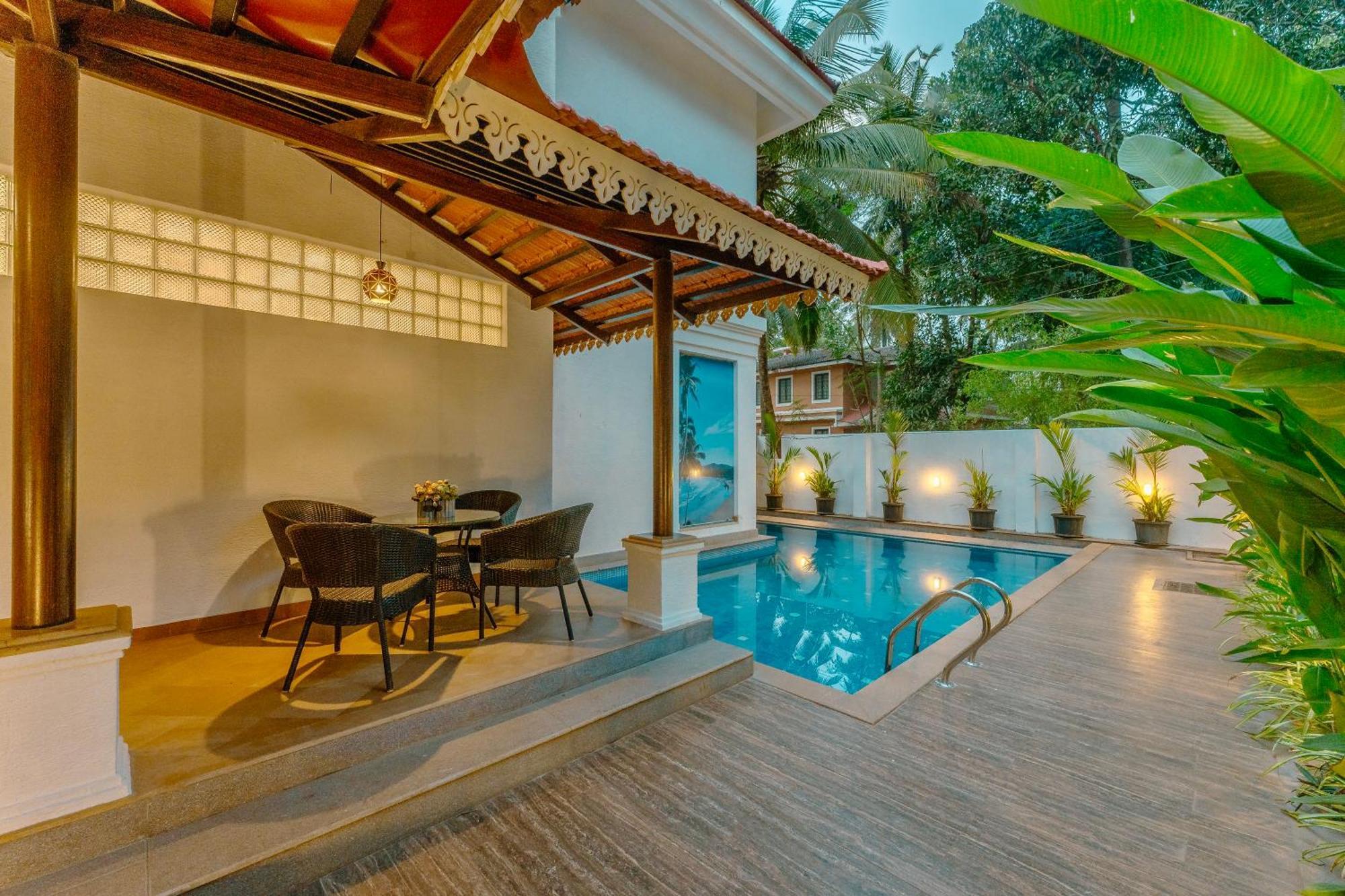 Villa Shambhala Luxury Villa With Private Pool Close To Anjuna Vagator Verla Eksteriør billede